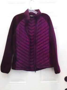 32 Degrees Heat Down Puffer Jacket dark purple Woman’s -size M